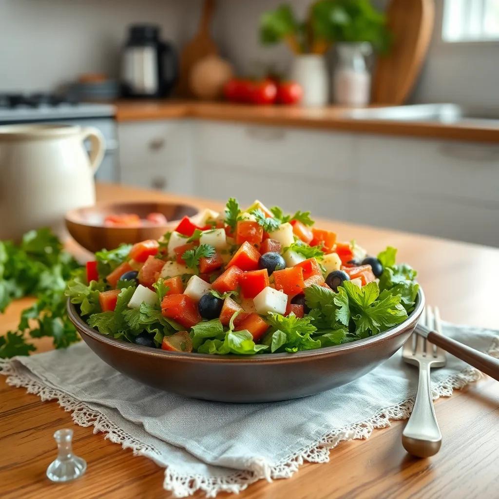 Unlock Fresh Flavors: Easy Vegan Fattoush Salad Recipe Guide