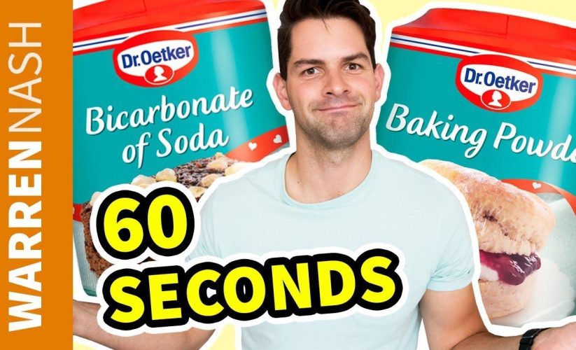 Baking Soda vs. Baking Powder Explained in 60 Seconds